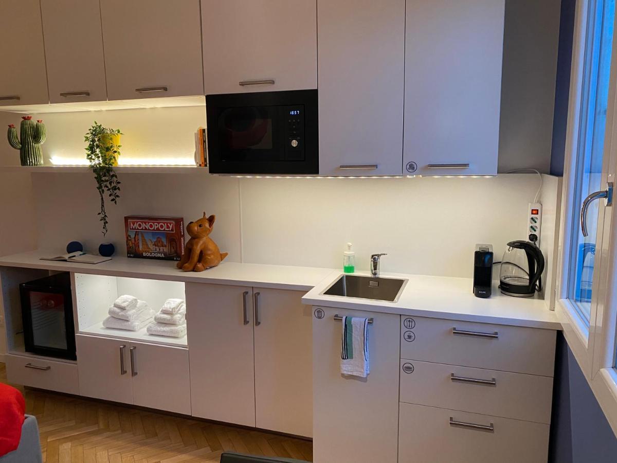 Tra Le Torri B&B - Ampia Stanza Privata In Appartamento Con Bagno Privato Accessibile Da Corridoio Bologna Luaran gambar