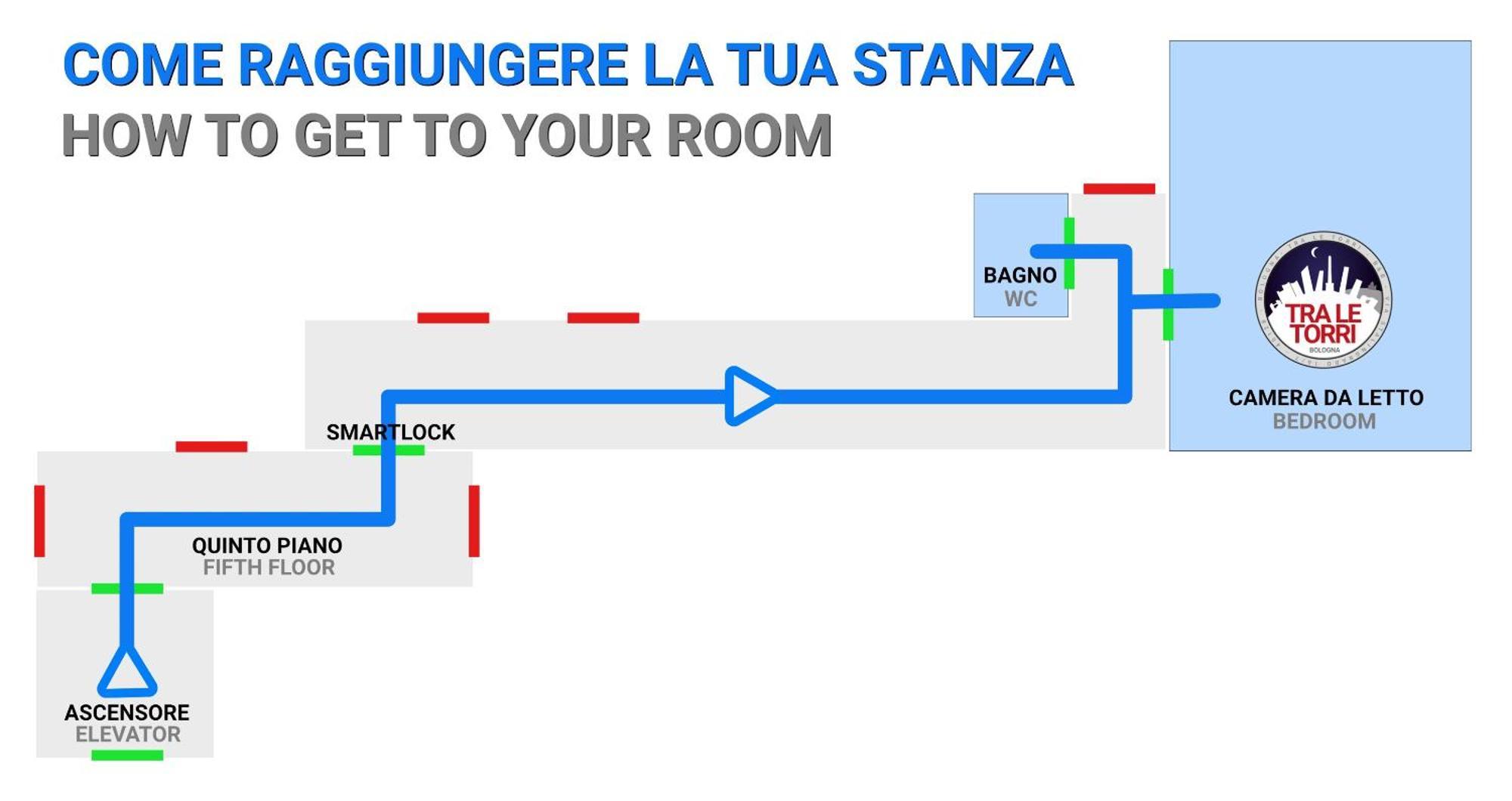 Tra Le Torri B&B - Ampia Stanza Privata In Appartamento Con Bagno Privato Accessibile Da Corridoio Bologna Luaran gambar